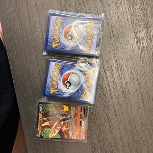 Pokemon Card Set with Zamazenta V - Blue and Orange